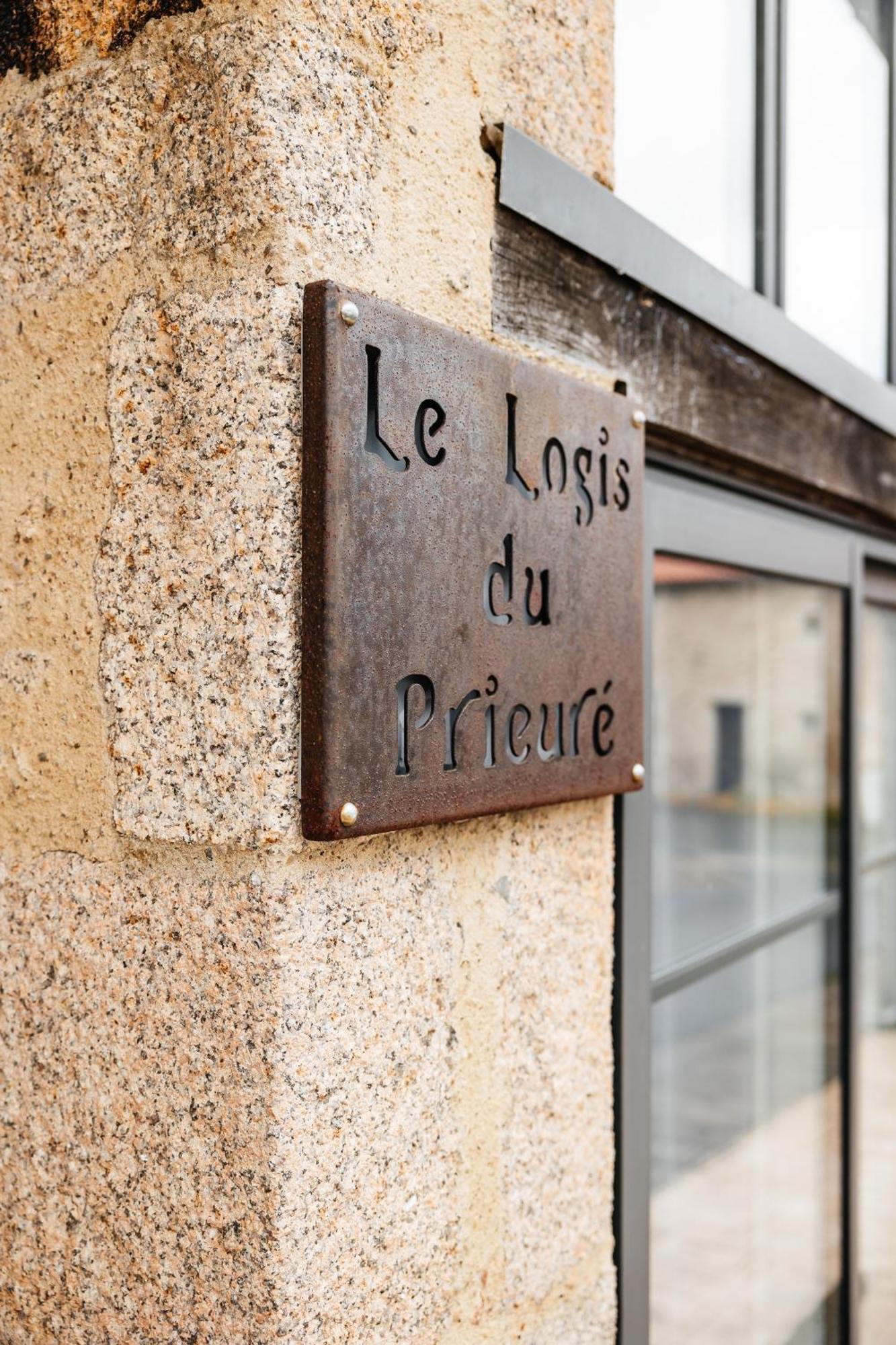 Le Logis Du Prieure Villa Les Châtelliers-Châteaumur Eksteriør bilde