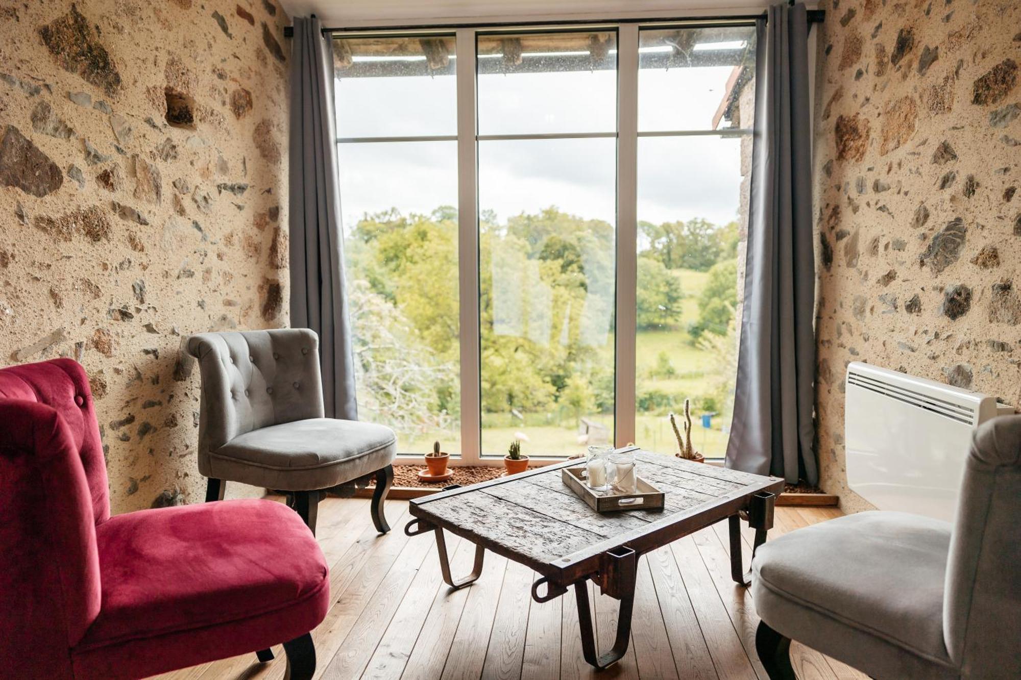 Le Logis Du Prieure Villa Les Châtelliers-Châteaumur Eksteriør bilde